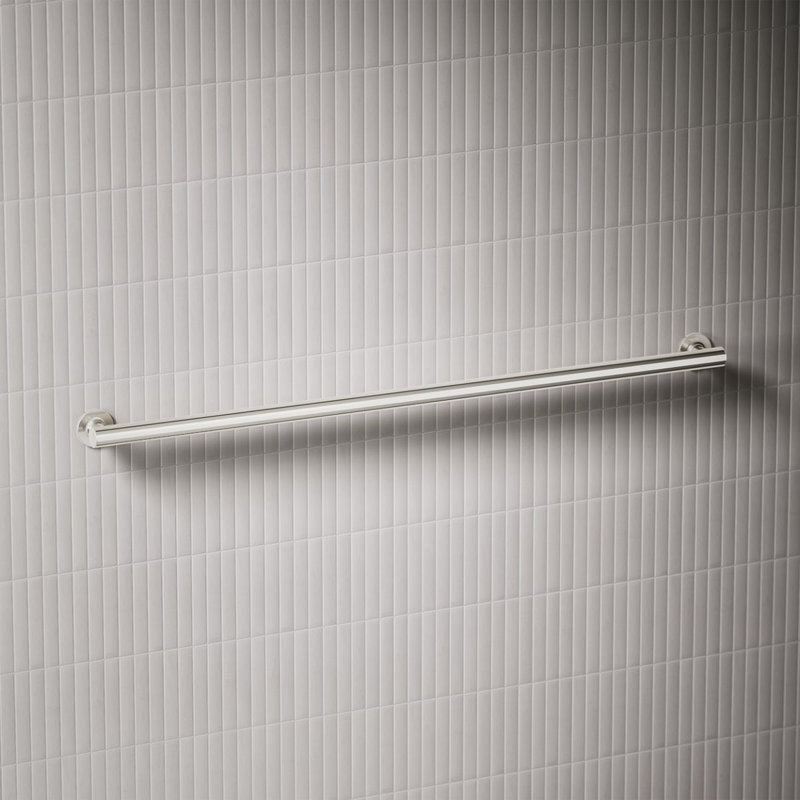 Purist Grab Bar, Vibrant Polished Nickel, 42"W