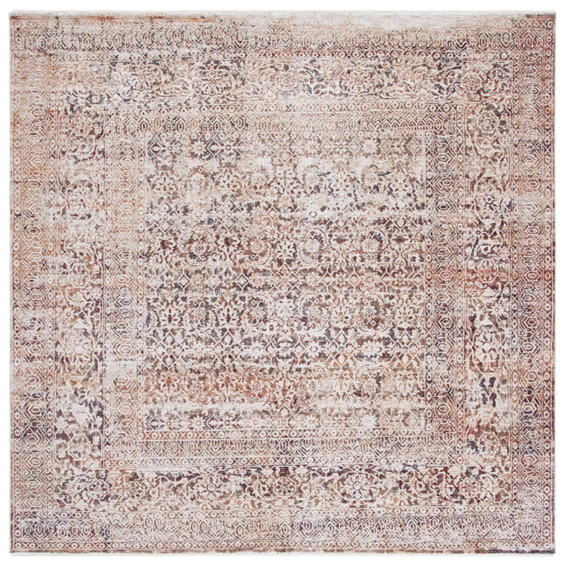 Lauren Ralph Lauren Performance Oriental Rug, Square 6'7"
