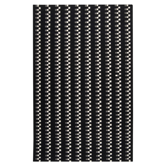 Araliya Wool Geometric Indoor Rug, Rectangle 8' x 11'