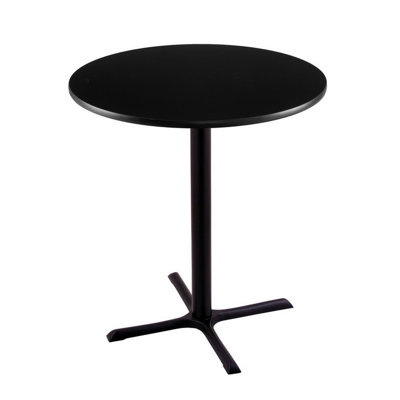 Table de salle à manger à hauteur de bar et piédestal
