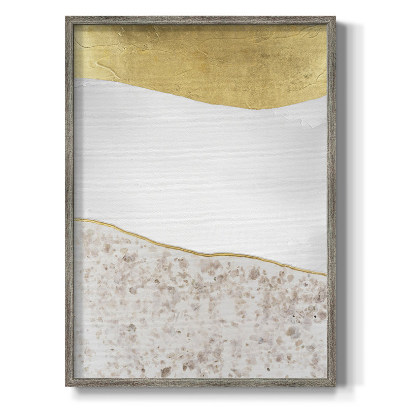Whitestone I Framed Print - Solid Wood, 11" H x 9" W
