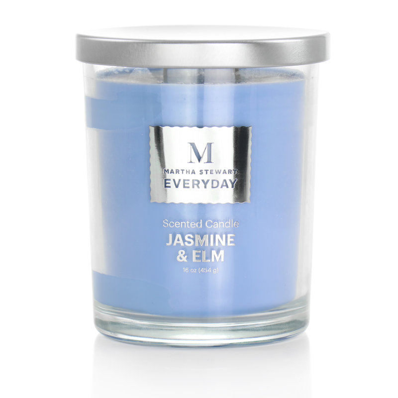 Bougie parfumée, Bleu