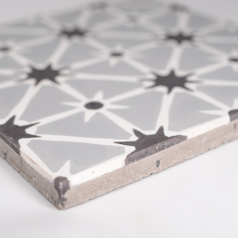 Venice 8" x 8" Cement Patterned Wall & Floor Tile