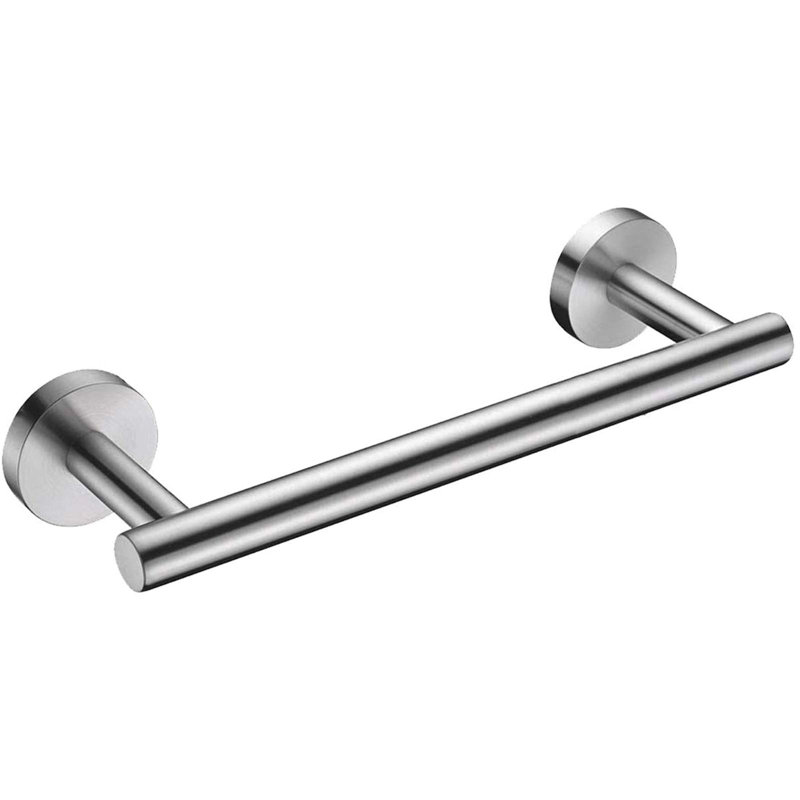 9.06'' Freestanding Towel Bar, Nickel brossé