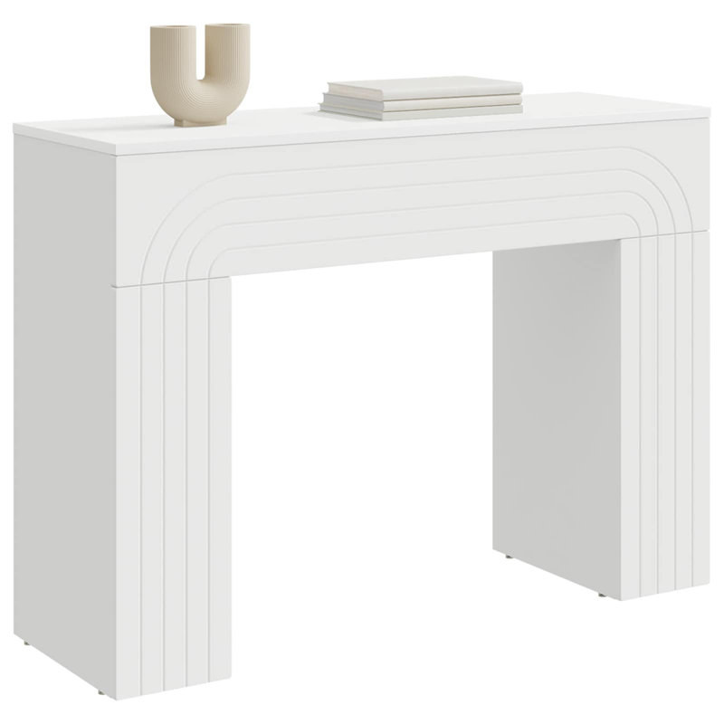 Coffee Table, 75cm H x 102cm L x 35cm W, White