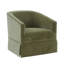 Chaise pivotante à jupe Elm Caper-1250945809