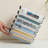 6 Pack Transparent Plastic Pencil Box With Locking Lid Stackable Office Supplies Storage Box