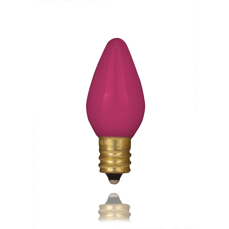 Équivalent 25 watts, led c7, ampoule à intensité réglable, base e12/candélabre