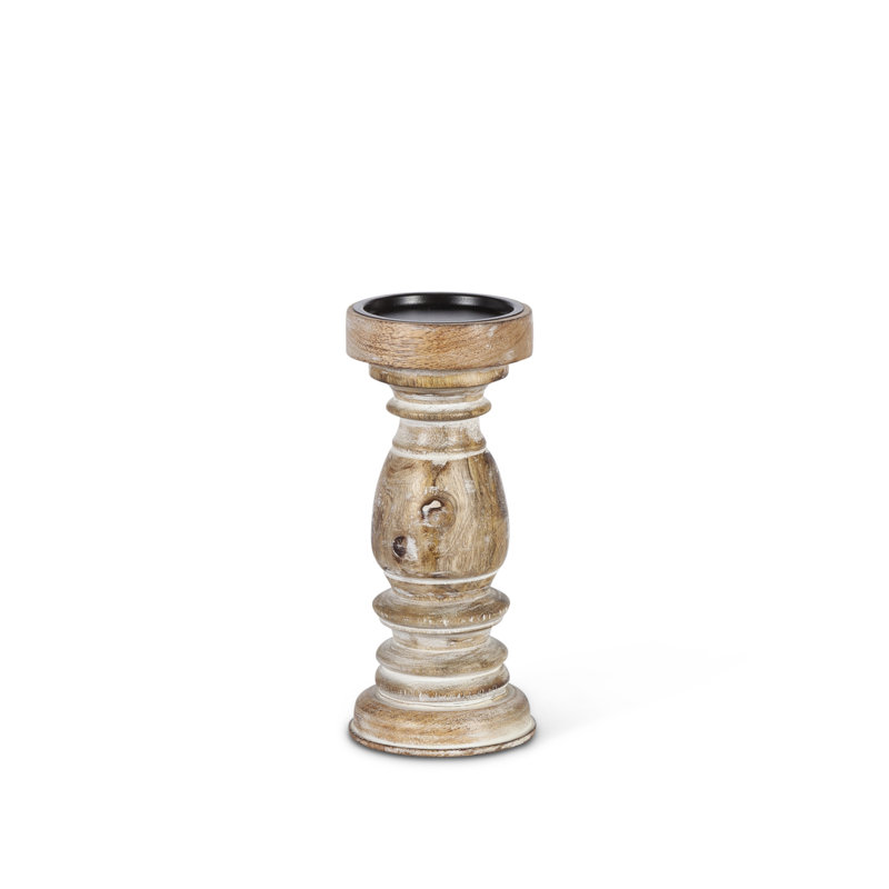 Porte-pilier en bois Estelle, 9 po