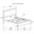 Sophia Panel Bed-51877643-51877645