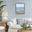 Cadre flottant Sanderlings sur vagues douces, design par Nan-360503442-360503407
