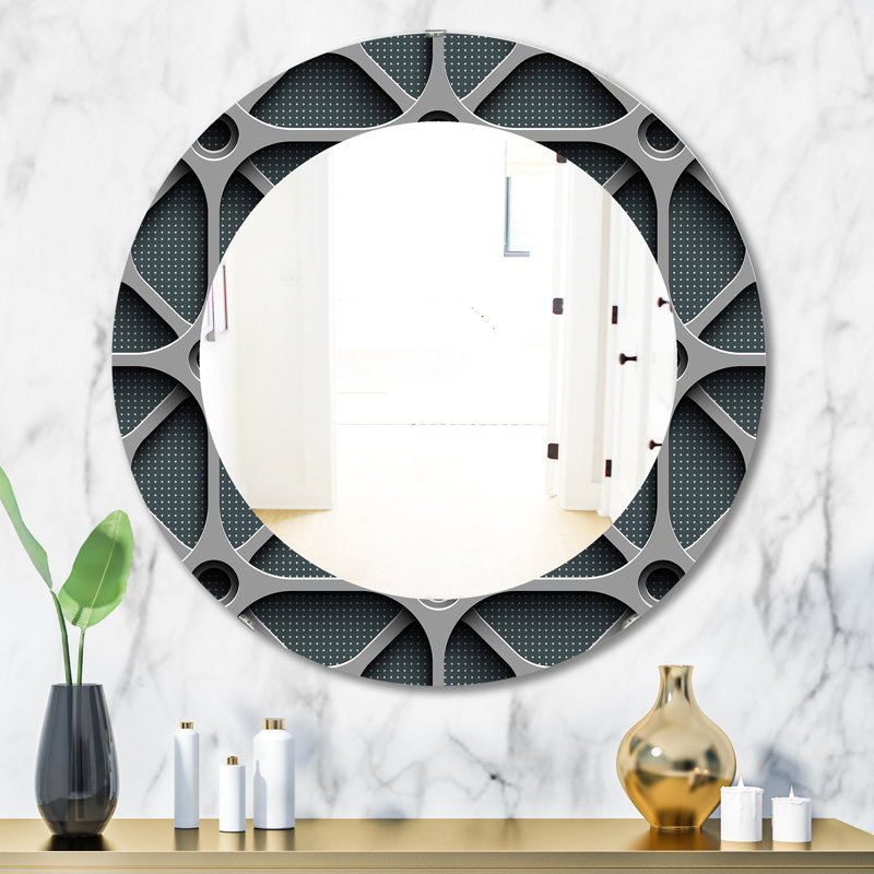 Scandinavian Mirror, 31.5" H x 31.5" W