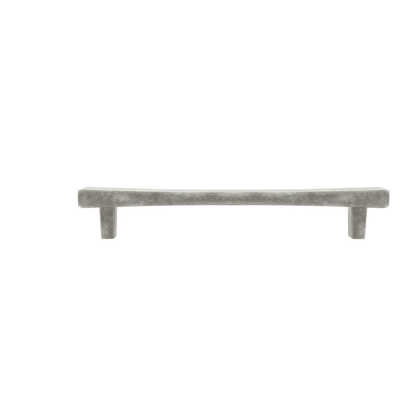 Diamond Tapered Bar / Handle Pull, Weathered Nickel, 4"