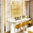 Creative industrial style wall mounted wine rack