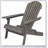 Foldable Acacia Wood Adirondack Chair – Traditional Slats, Wide Armrests, Rustic Outdoor Design, Easy Storage-120788754