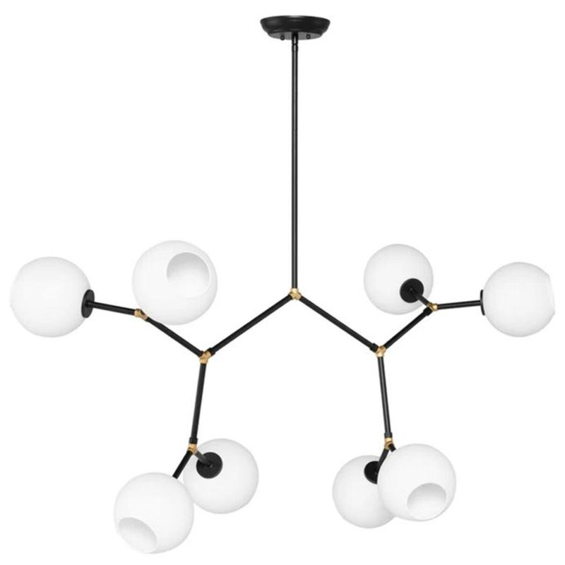 Luminaire suspendu en verre Mandarin