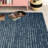 Ferrera Striped Handwoven Dark Blue Rug-1395418561