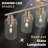 10-Light Bathroom Light Fixtures, Nickel Modern Vanity Lights Over Mirror With Clear Glass Shade, Bathroom Wall Lamp For Mirror Kitchen Hallway Cabinet Porch Reading Room-1273148683-1273148684