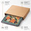 Patterned Pizza Slice Modern - Framed Print-799237535-799237504