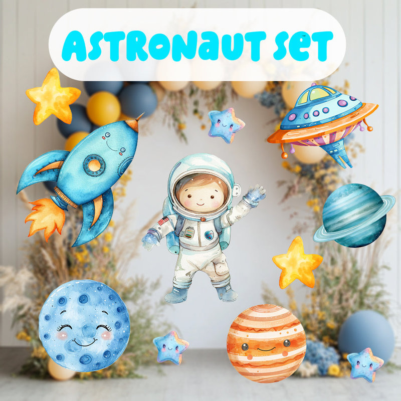 Fête d'anniversaire pour astronaute
