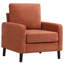 Upholstered Swivel Armchair-273118189