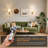 Battery Operated Wall Sconce Set of 2, 10000mAh Rechargeable Wall Sconces Battery Operated Light Dimmable Battery Powered Wall Lights with Gold Gooseneck for Bedroom, Living Room, Home Decor