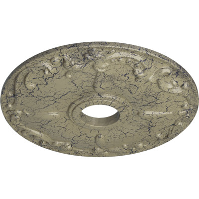 18 po de diamètre extérieur x 3 1/2 po de diamètre intérieur x 1 1/4 po de médaillon de plafond Kent (convient aux auvents jusqu'à 5 po)