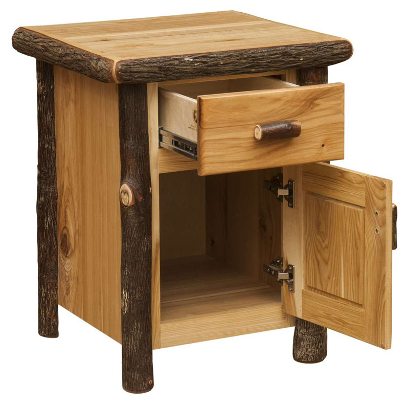 Table de bout Fireside Lodge Hickory, Espresso