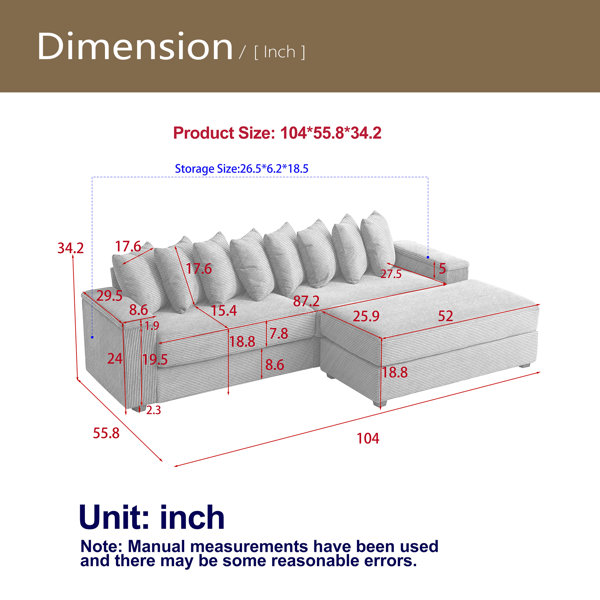 Dimensions du produit