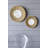 Miroir d'appoint doré-106495363
