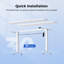 Adjustable Metal Base Computer Desk-562751440