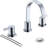 Widespread 2-handle Bathroom Faucet with Drain Assembly-86794400