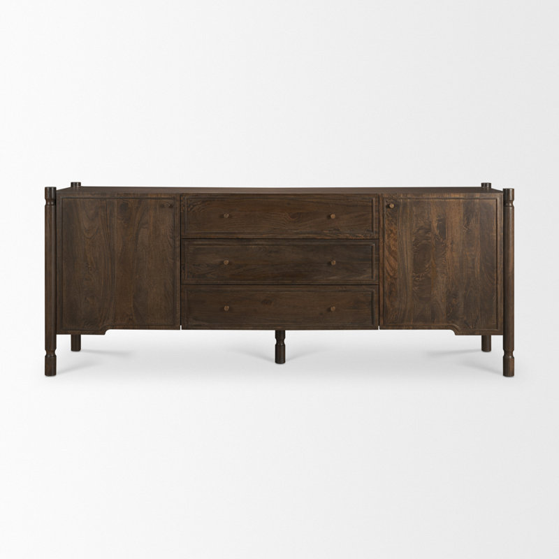 Buffet fermé 2 portes Bantam Phil, Dark Brown