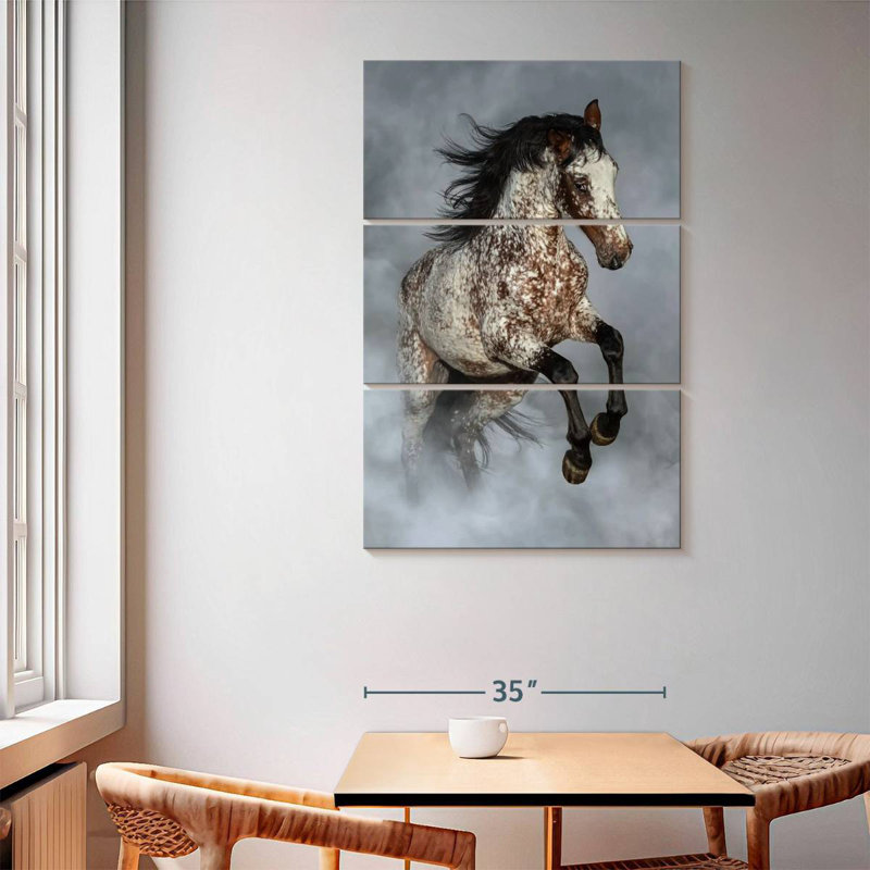 Brampt Misty Appaloosa, 65" H x 42" W