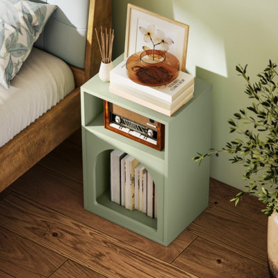 40cm W MDF Bedside Table