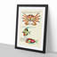 East Indies Fish & Crab Illustrations XXXIX by Louis Renard - Picture Frame Painting Print-55547434-55547435