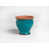 Turquoise Green/Orange