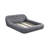 Jaali B127 Bubbles Queen (Grey) Platform Bed