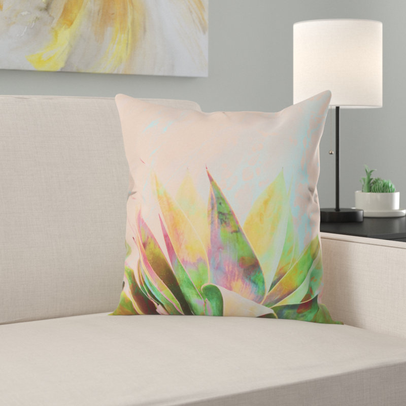 Coussin intérieur / extérieur Marta Barragan Camarasa Cactus, 18 po x 18 po