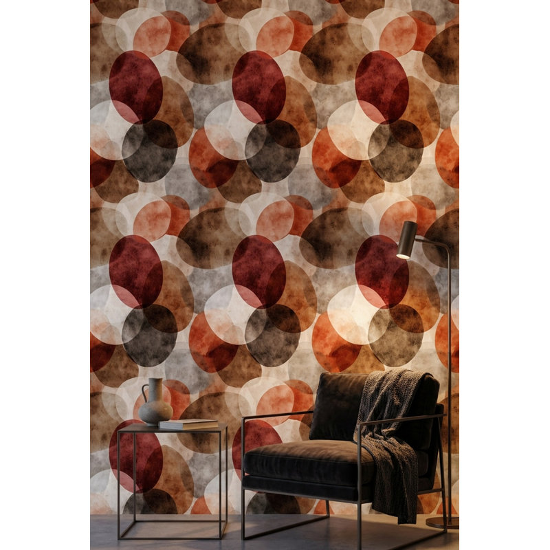Papier peint moderne Mid-Century, Peler et coller