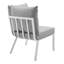 Ensemble de patio d'extérieur en aluminium 4 pièces Riverside par Modway-2136160752-2136793901