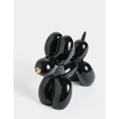 Chic Pop Art Hand-Painted Balloon Dog Sculpture