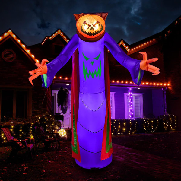 The Holiday Aisle® Isatu Outdoor Halloween Decoration | Wayfair