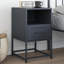 36 cm W Steel Bedside Table-1828944309-1838851241