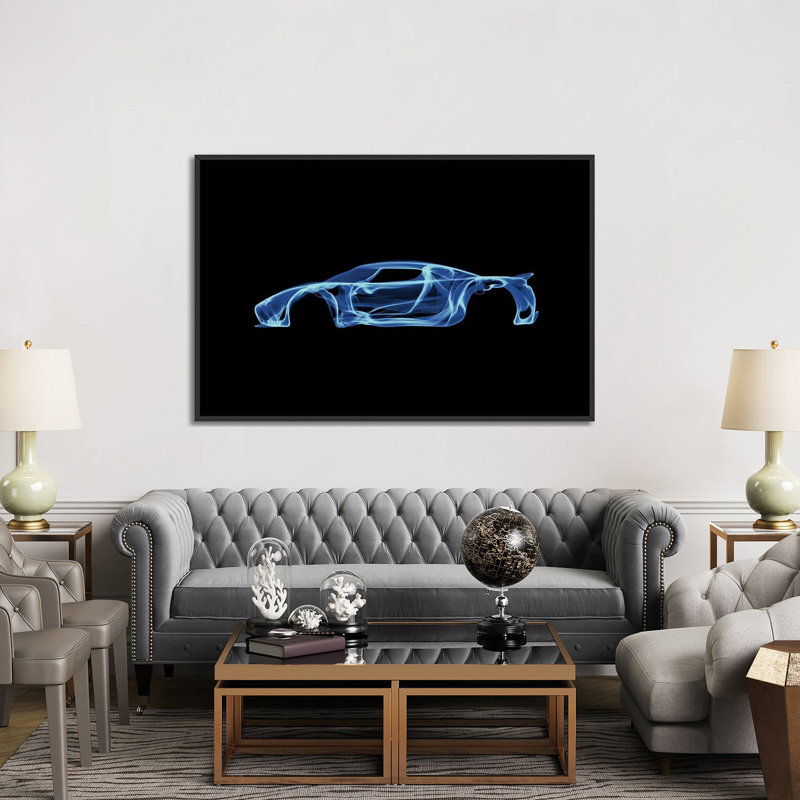 Koenigsegg Agera par Octavian Mielu - Estampe numérique sur toile tendue avec châssis, H 18 po x l 26 po x P 1,5 po