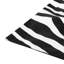 Ensemble de housse de coussin noir / blanc à imprimé animal-123252326