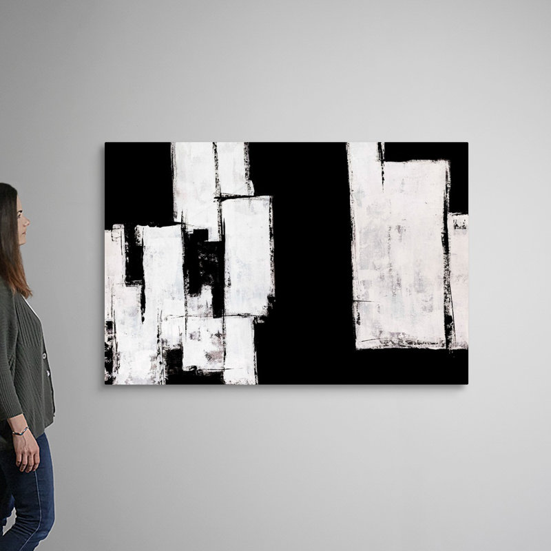 « Break Down » par Brent Abe-impression d’art graphique sur toile, Toile tendue, H 40 po x l 60 po x P 1,25 po