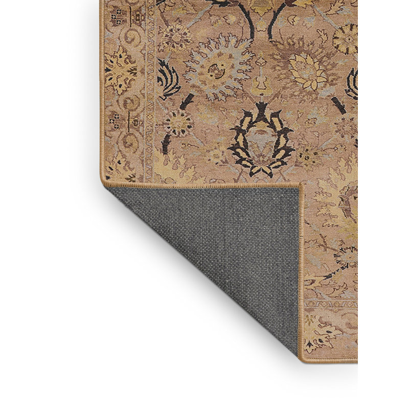 Tapis brun à motif oriental, Rectangle 5 pi x 8 pi