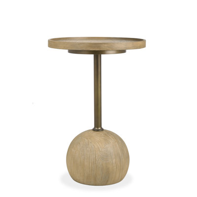 Caviar Solid Wood End Table