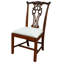 Chippendale Straight Leg Side Chair